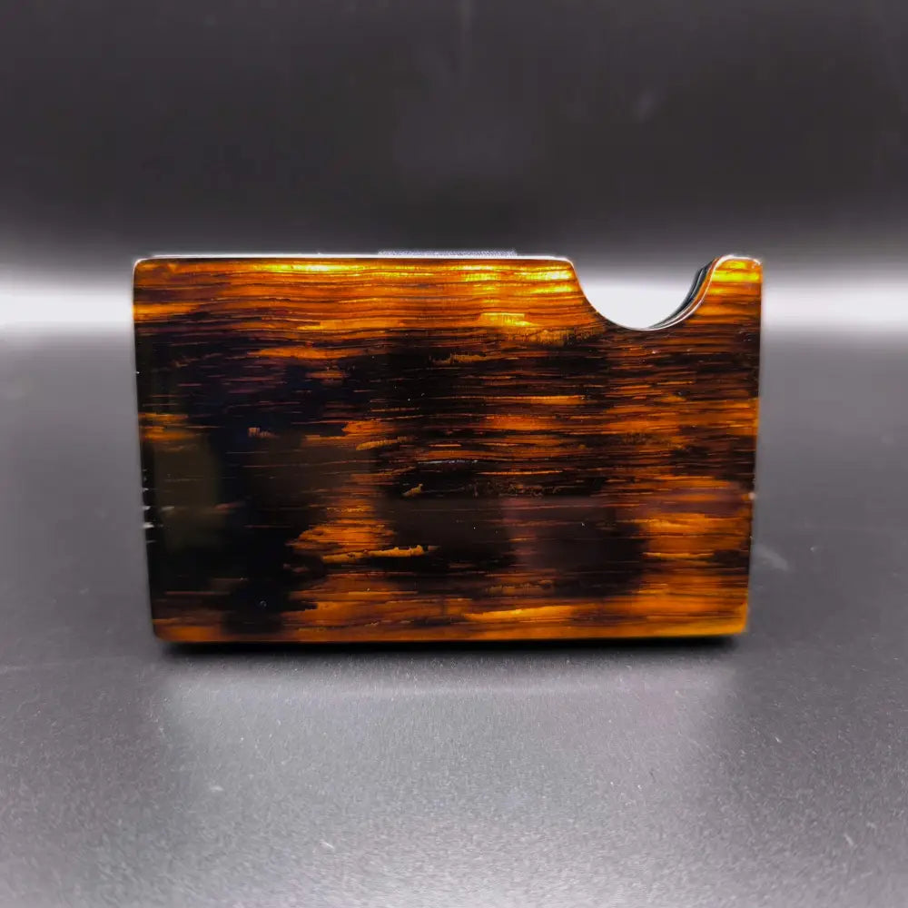 CASKLUSIVE Metal Wallet – Die stilvolle & kompakte Alternative zum klassischen Portemonnaie - 07 Whiskyfass glänzend
