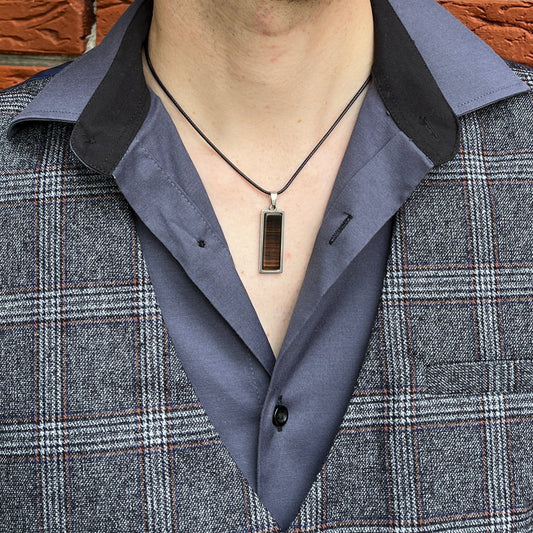 Casklusive Halskette ’30’’ - Schmuck für Männer im Whiskystyle - Anhänger