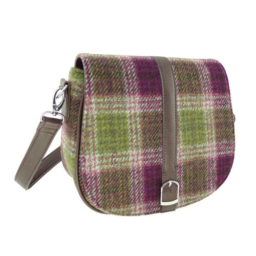 Harris Tweed „Beauly“ Shoulder Bag – Die perfekte Alltagsbegleiterin in Heather Check