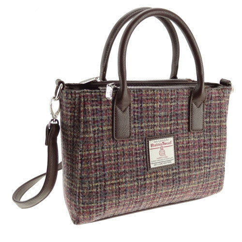 Harris Tweed „Brora“ Small Tote – Das Organisationstalent in Multi Color Weave