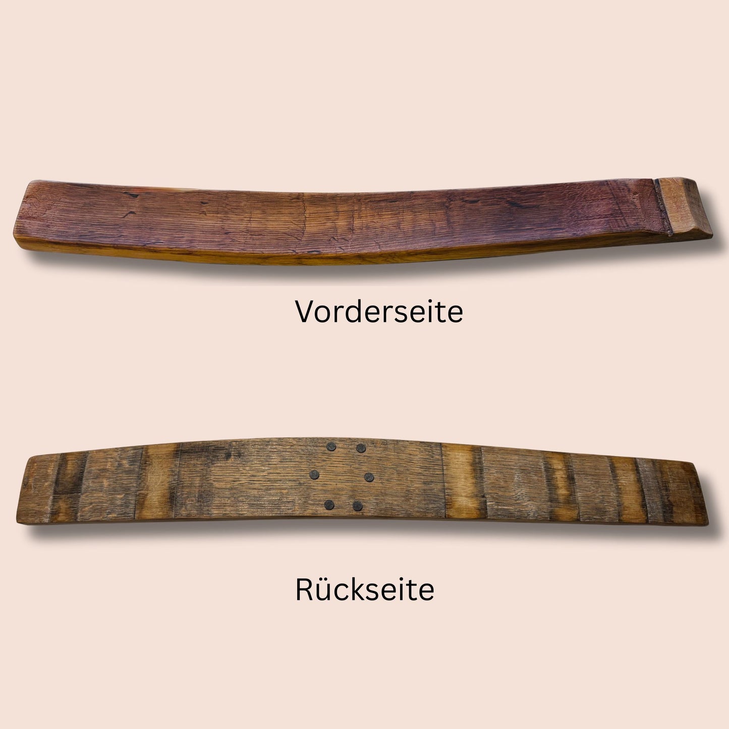 Rustikale Servier-Boards aus Fass-Dauben
