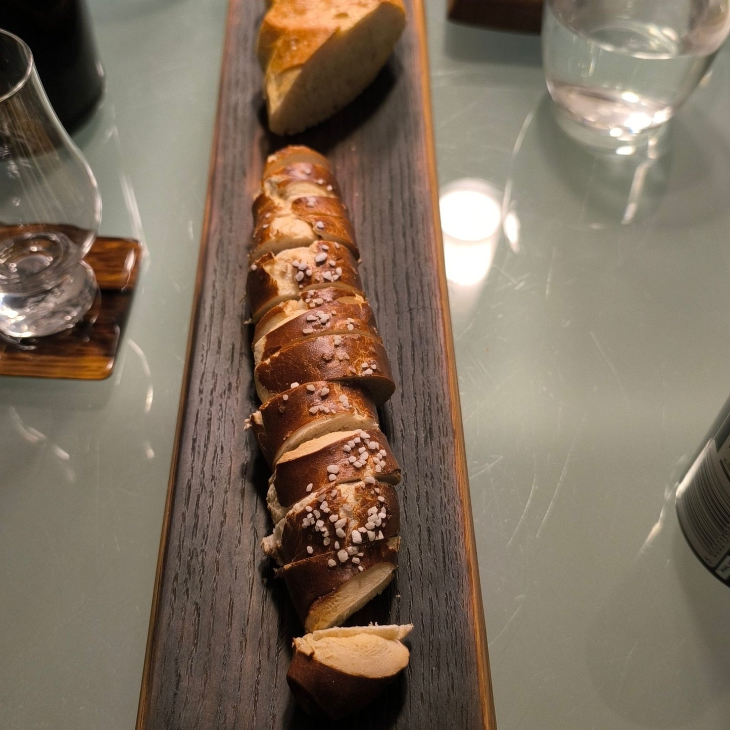 Rustikale Servier-Boards aus Fass-Dauben