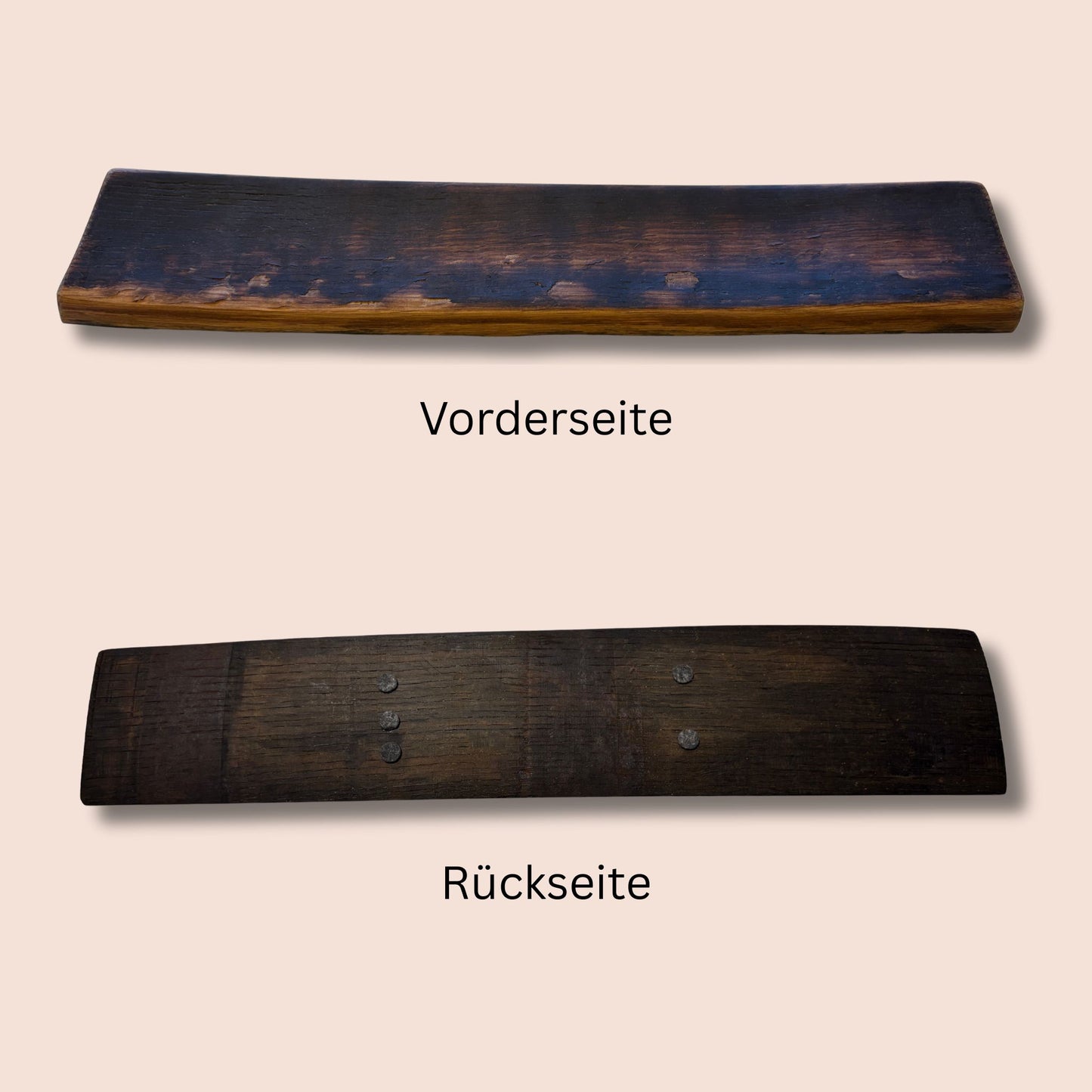 Rustikale Servier-Boards aus Fass-Dauben