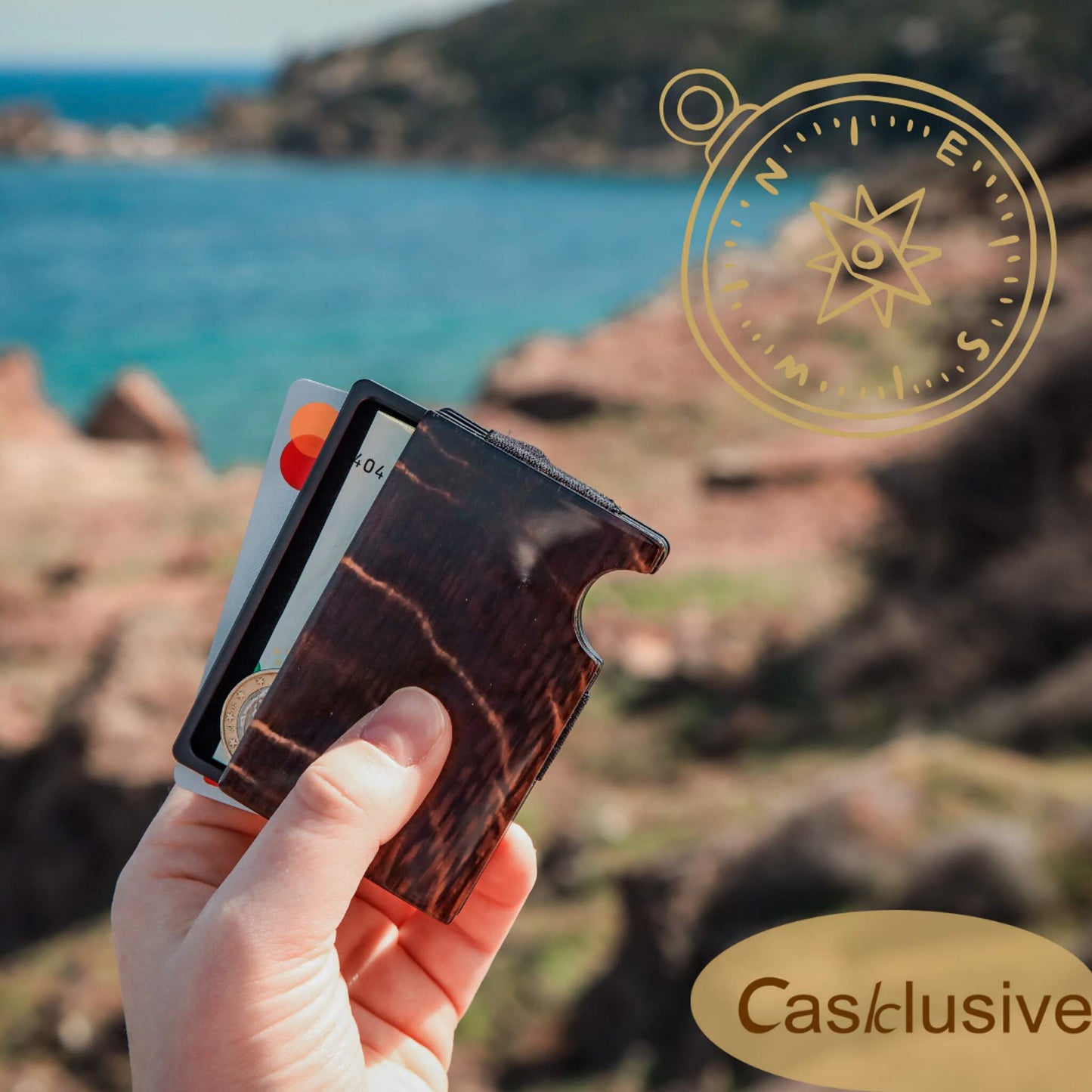 CASKLUSIVE Metal Wallet – Die stilvolle & kompakte Alternative zum klassischen Portemonnaie